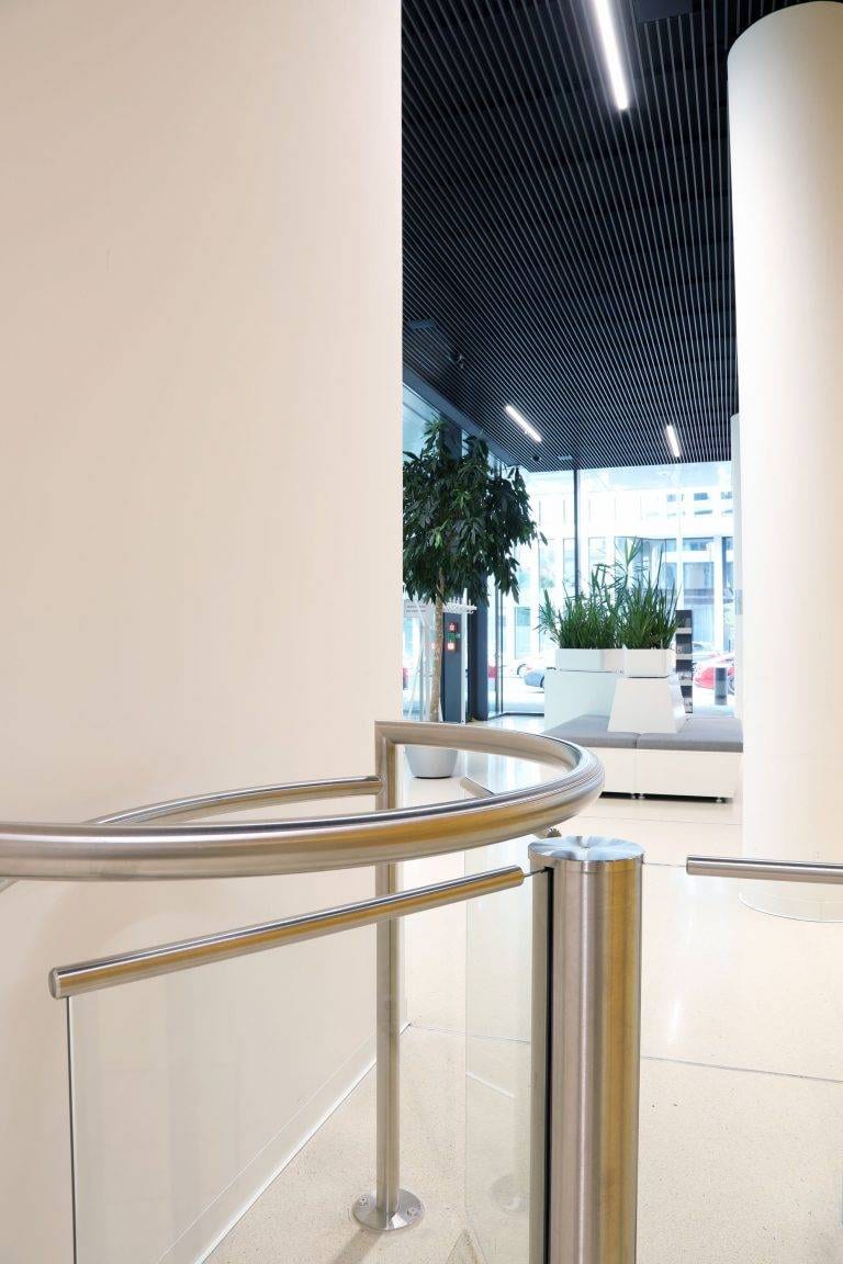 halbhohes Drehkreuz Detail