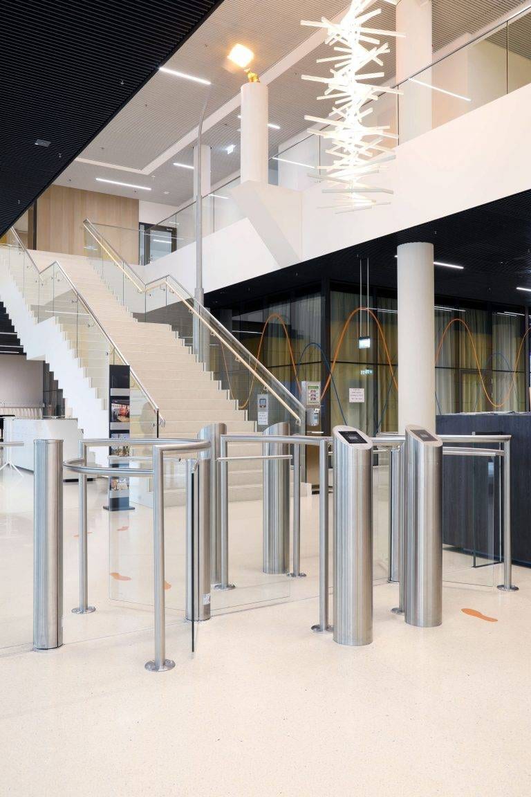 halbhohes Drehkreuz Detail