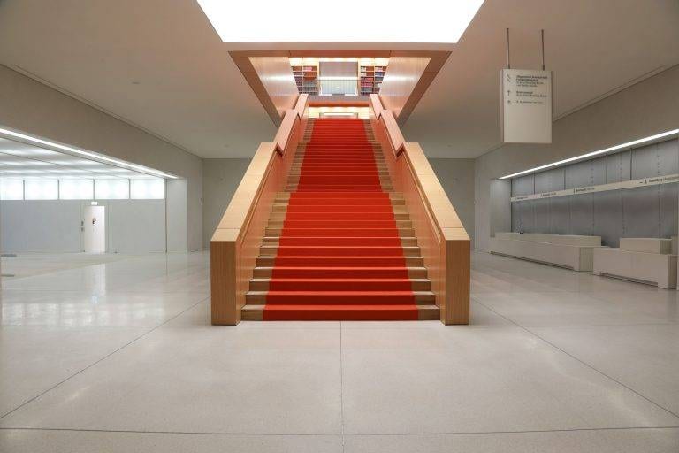 Staatsbibliothek Aufgang Leesesaal