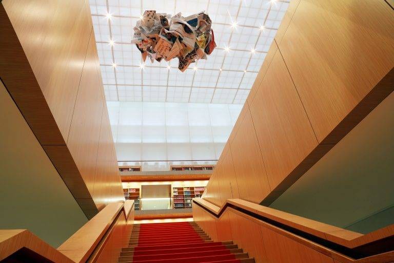 Staatsbibliothek Aufgang Leesesaal