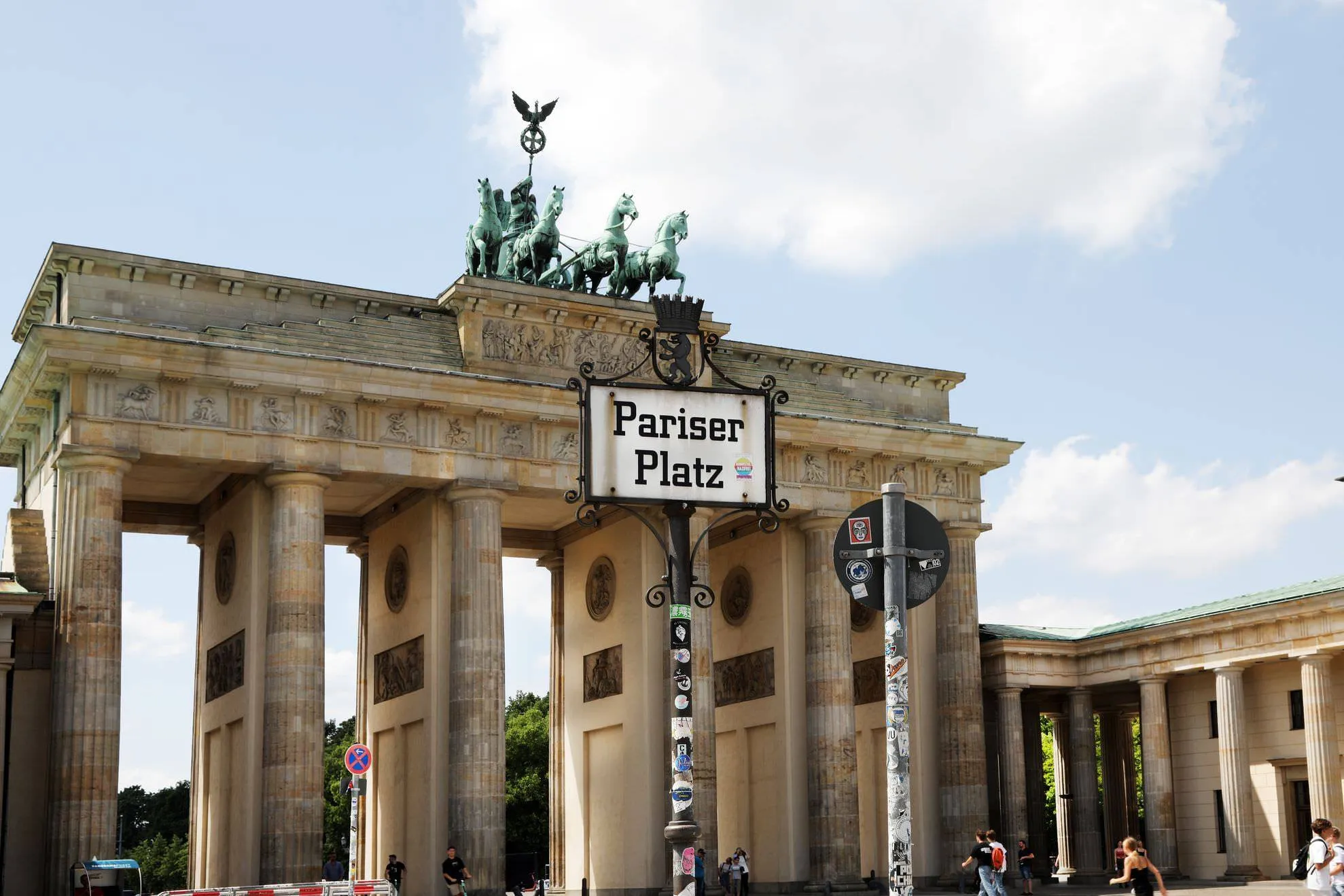 Referenzen Brandenburger Tor Parisr Platz