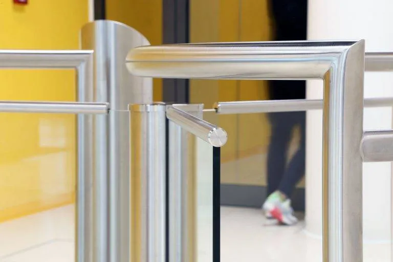 halbhohes Drehkreuz Detail