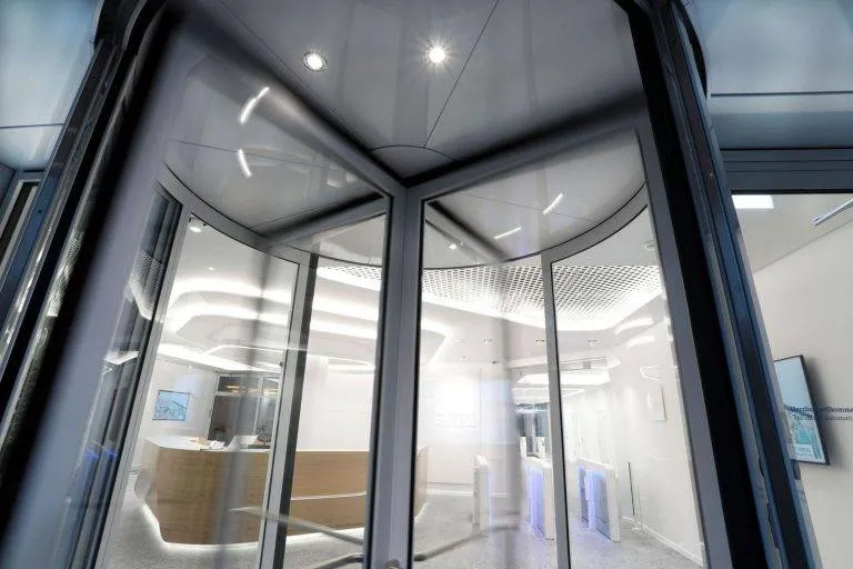 Ideal Karusselltür Detail